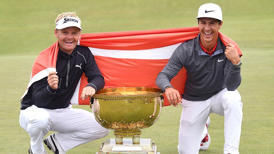 Team Denmark Wins the World Cup of Golf. bit.ly/2g6RUVQ
#golf #golftournament #golfchat #Golfworldcup #WorldCupofGolf