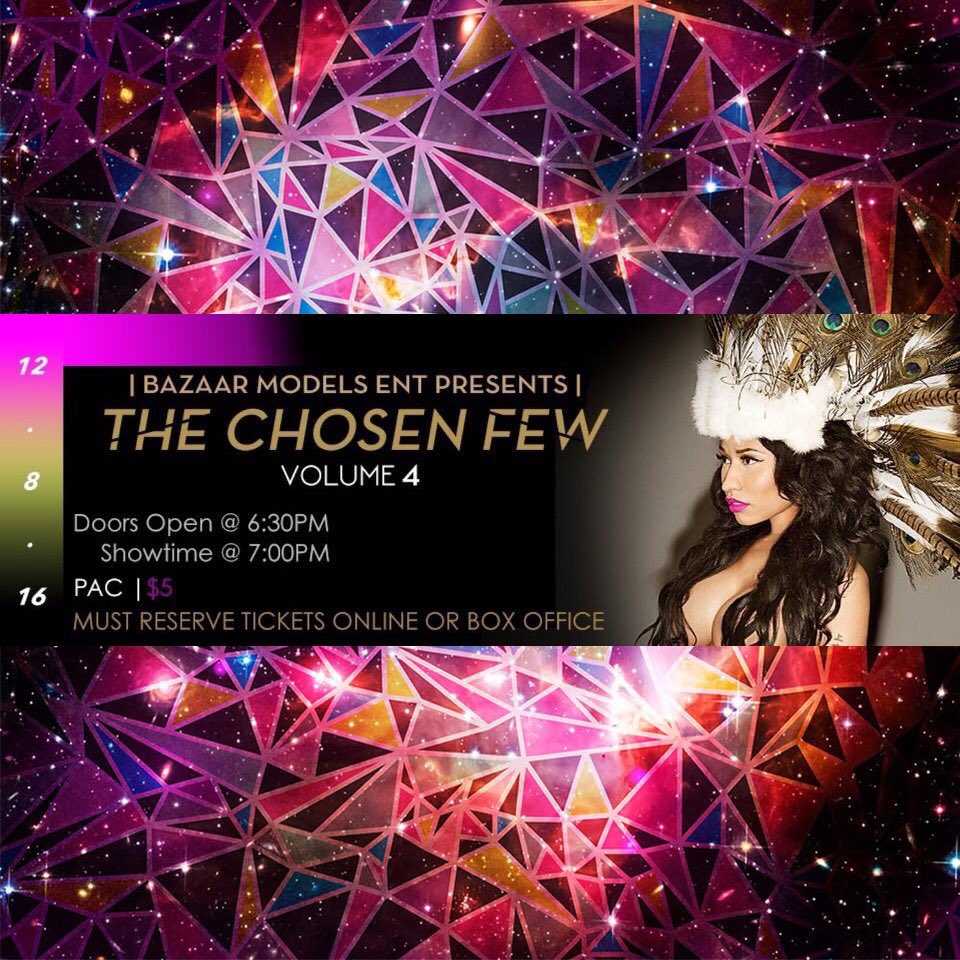 umes_bazaarent's tweet photo. BAZAAR MODELS (@umes_bazaarent) PRESENTS... The Chosen Few Volume 4, 12/08/16 @ 7 PM $5 BE THERE #UMES #BAZAARMODELS #hbcu #dmv https://t.co/KCysjgQKbp