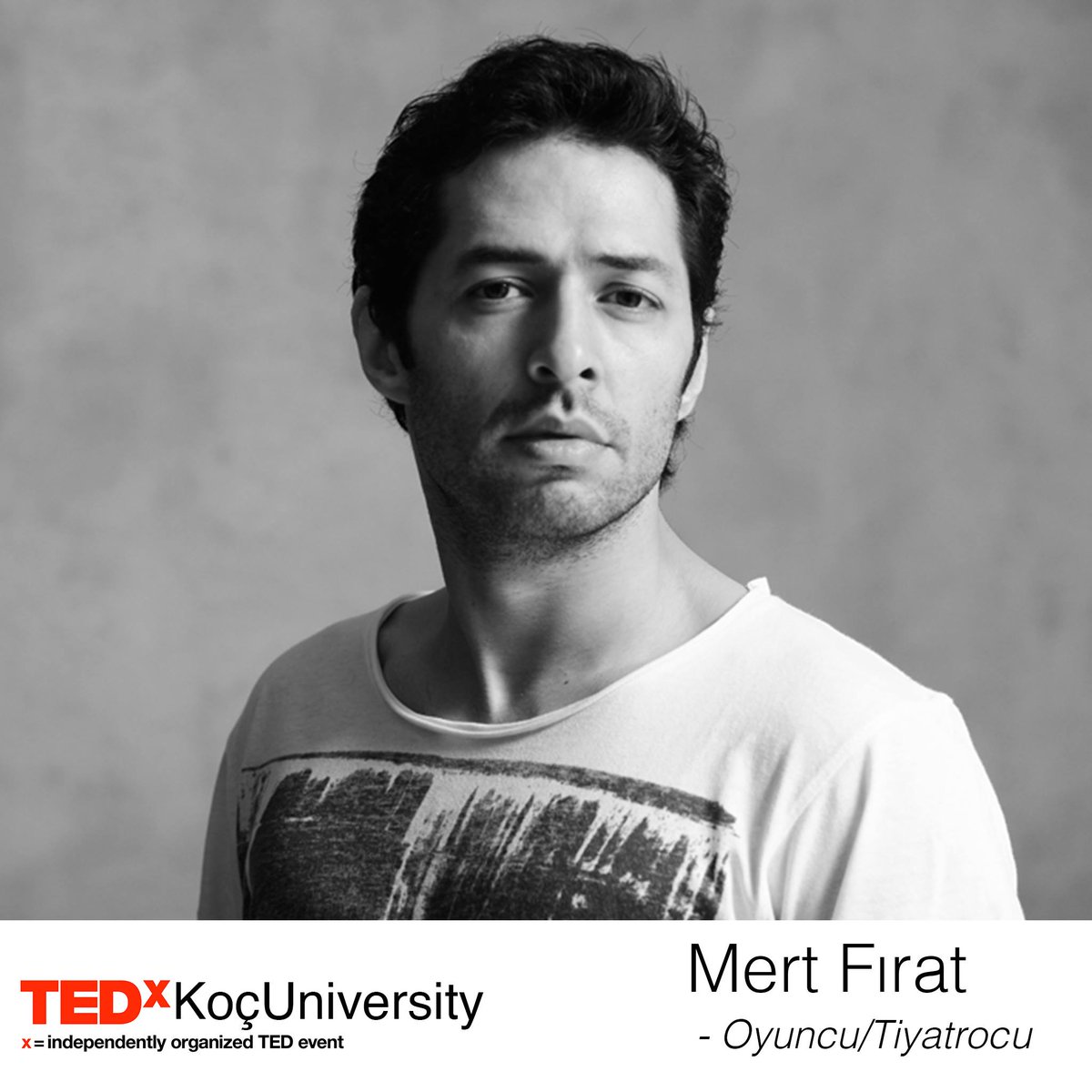 Mert Fırat 3 Aralık'ta TEDxKoçUniversity sahnesinde! <a href="/mert__firat/">Mert FIRAT</a>