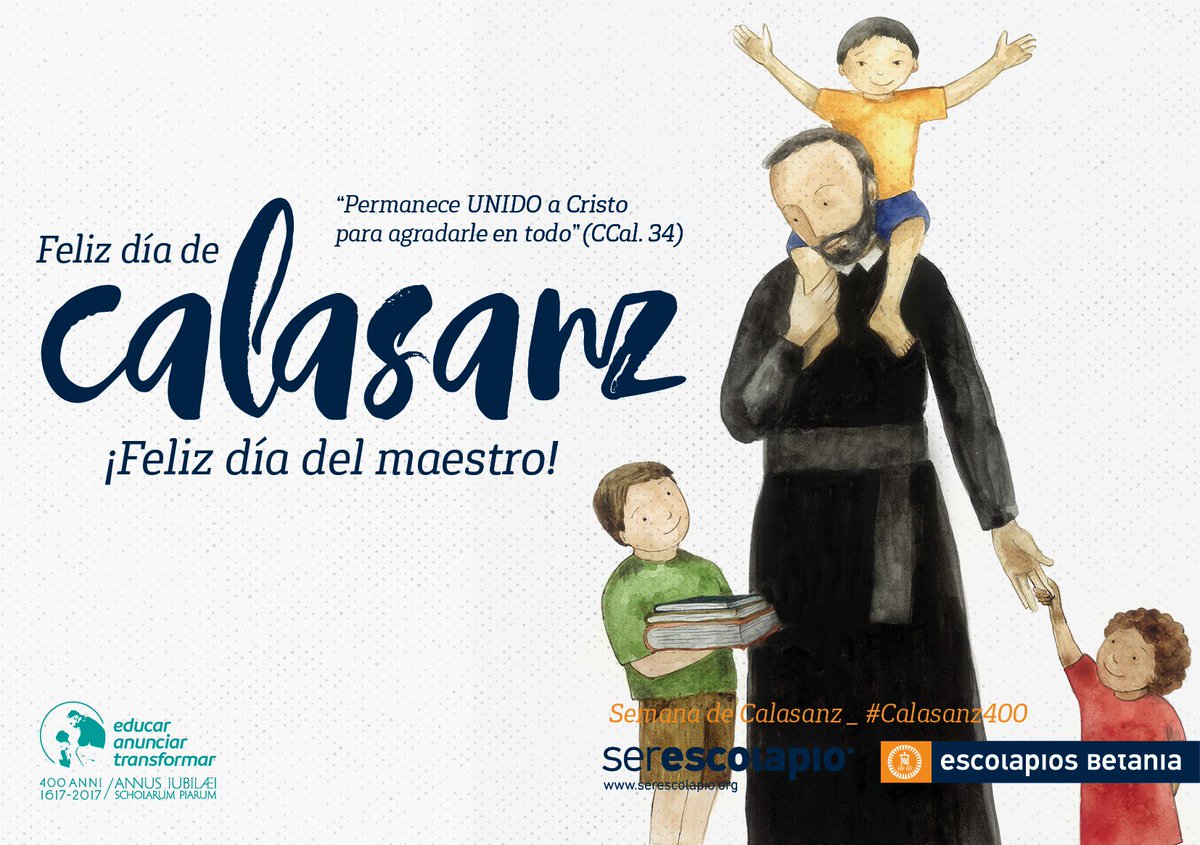 javierbzp's tweet photo. .@Silvi_ta @Pontifex Él creo la enseñanza popular, funcional, flexible y abierta a todos. Por eso hoy se celebra también el día del Maestro. https://t.co/Sbyvifvtt5