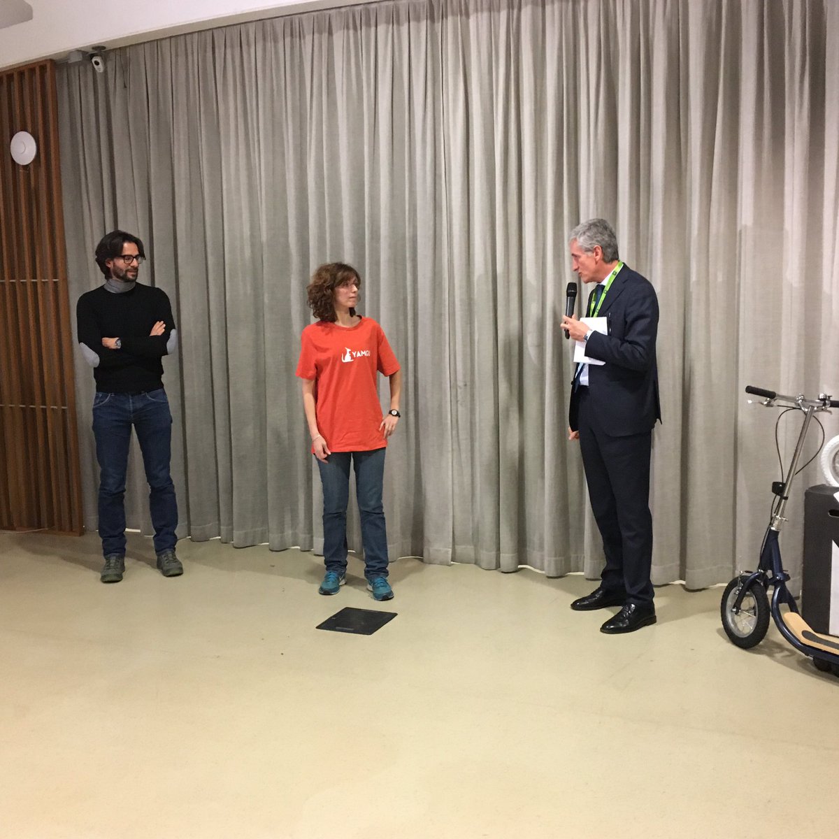 I3P_Torino's tweet photo. Vincono la #transporthackathon 

1 @YouAreMyGuide 

2 Serial Chiller

3 @WeAct_today https://t.co/vJH1QVS0uf