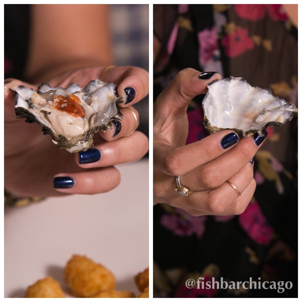 Oh, you know, just a little Before &amp; After: Oyster Edition. 😉 

$1.50 oysters ALL DAY on Sundays!