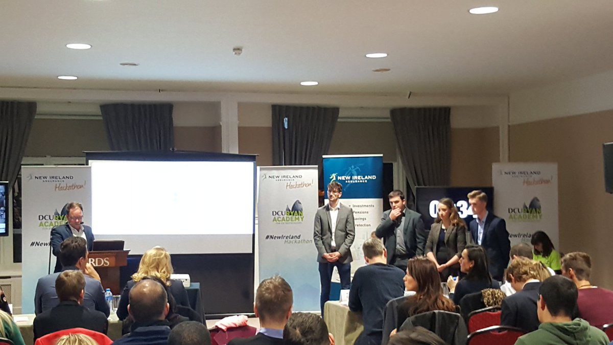 RyanAcademy's tweet photo. There is a whopping 5 minutes for Q and A here at #NewIrelandHackathon.

We weren't kidding when we called it Ireland's Hardest Hackathon! https://t.co/1wXgo85pOj