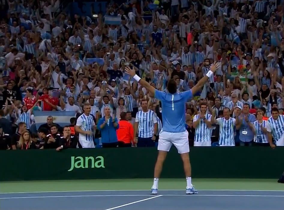 Sportia's tweet photo. 🇦🇷🇦🇷🇦🇷 🇦🇷🇦🇷 🇦🇷🇦🇷🇦🇷🇦🇷🇦🇷🇦🇷🇦🇷🇦🇷
ARGENTINA CAMPEÓN DE LA COPA DAVIS. https://t.co/rXoLxWk79j