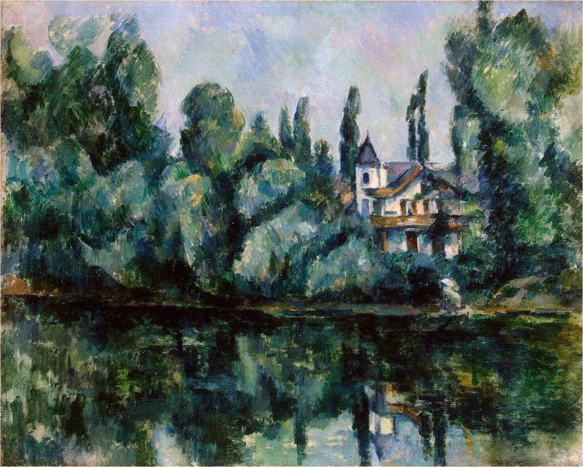 Revizorsb's tweet image. "Paul #CÉZANNE, "THE BANKS OF THE MARNE" 1888 #art 
RT @AlessandroForn6 
https://t.co/uWYnT5BoKN"