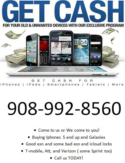 We buying all IPHONES &amp; SAMSUNGS, CALL NOW TO GET A QUOTE ON YOURS! Pay top $$$$