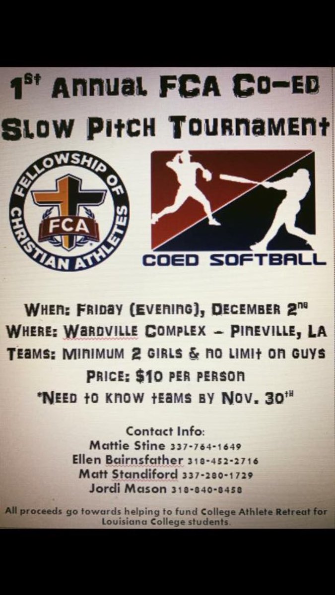 LC_FCA's tweet photo. 8 teams entered and Less than a week to get your teams turned in! If u are interested in playing but don't have a team contact @mstine22 https://t.co/aYoYBQMwZF
