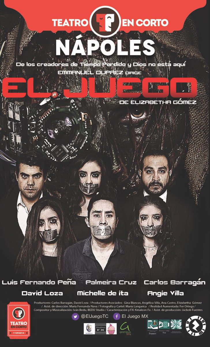 Si en <a href="/ElJuegoTC/">El Juego</a> decides quién vive o quién muere... A quien sacrificarás? Hoy en <a href="/TeatroEnCorto/">Teatro En Corto</a> para cerrar con broche de oro el fin... RT