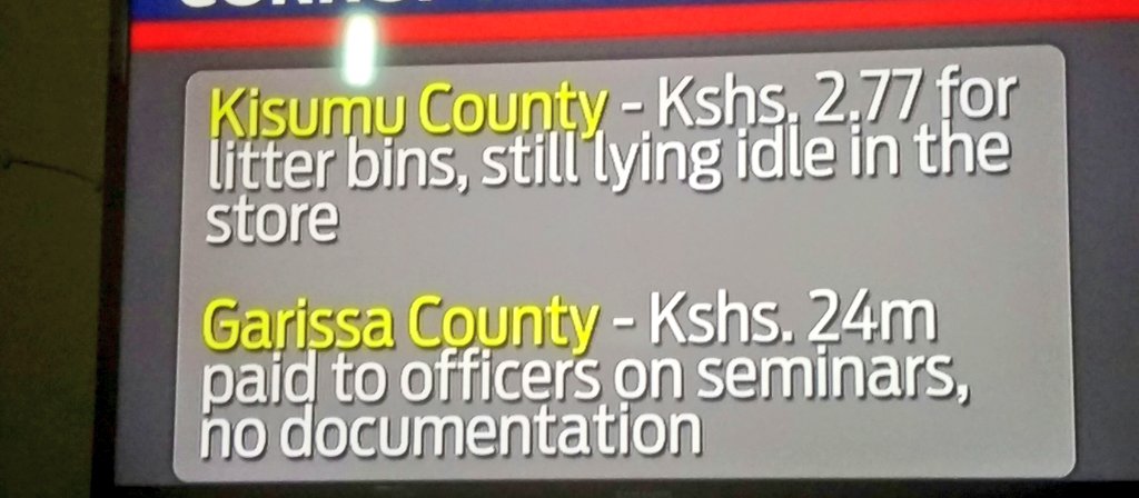 Asmali77's tweet photo. This is what @HonAdenDuale is talking about on #DevolvedCorruption. It's serious issue. #CheckPoint https://t.co/IPRLHoFJfC