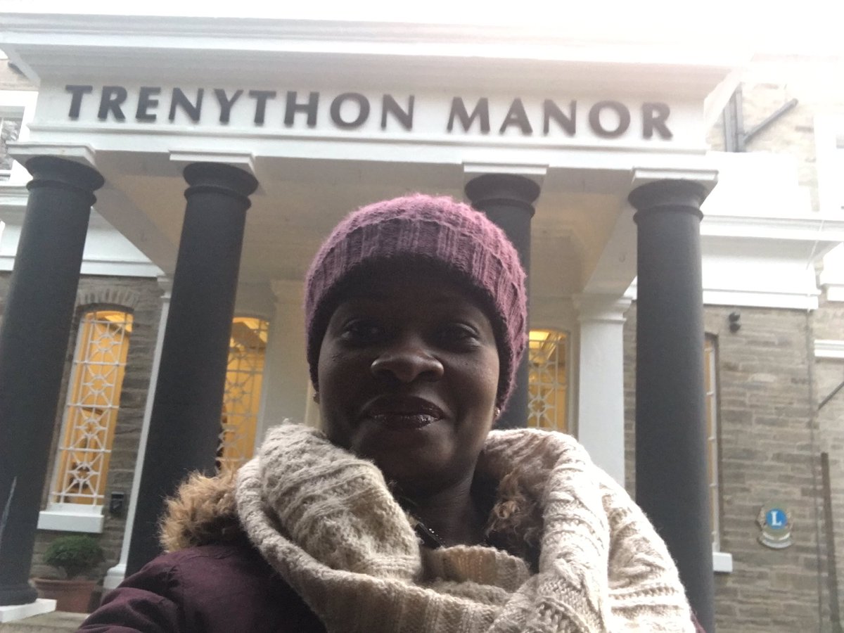 marieboadu's tweet photo. #Trenython Manor Cornwall UK.
#familyretreat #GoalSetting17 https://t.co/tjtEzuwXHg