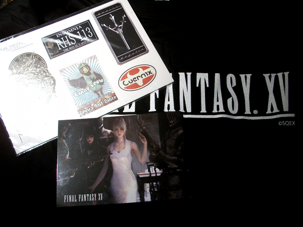 cyrkael's tweet photo. Super chouette le #FFXVcenter ! Merci pour les cadeaux ! =)
@SquareEnix https://t.co/t0OZNsLTVX