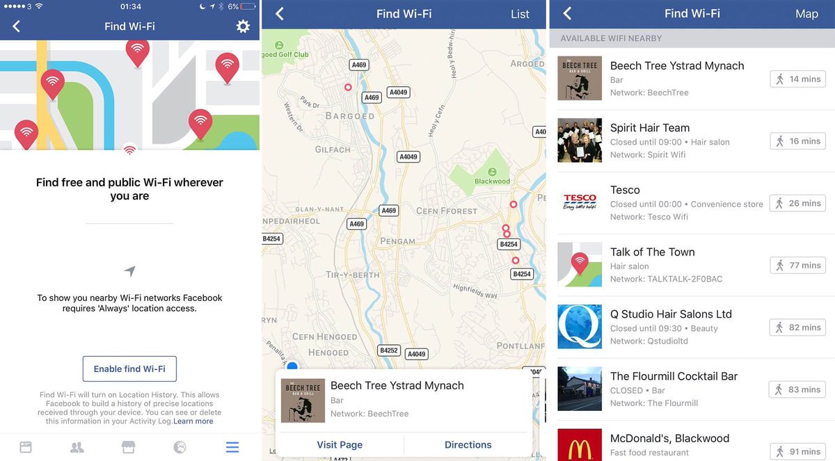 New_marketer's tweet photo. #Facebook testing feature that shows you where to find free and public Wi-Fi : https://t.co/CAWYrP39bJ 

#DigitalMarketing #mobilemarketing https://t.co/SJrhYWpsWq