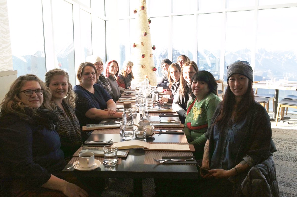 regardleslie's tweet photo. Ending our fabulous weekend at Sky Bistro @brewstercanada #banffgondola #MysticWeekend https://t.co/E6a2P5dRxn