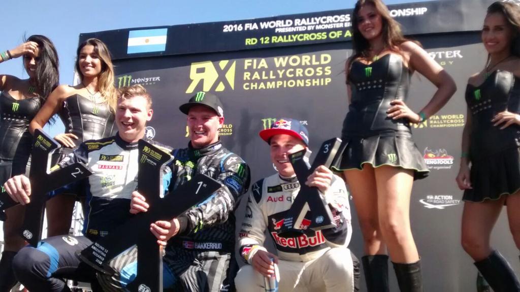 Congrats to the winners #ArgentinaRX <a href="/FIAWorldRX/">FIA World Rallycross Championship</a>