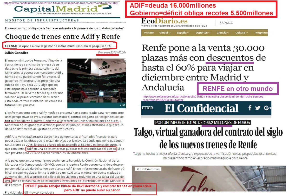 ValladolidFerro's tweet photo. A @Renfe dejan hacer descuentos #CyberRenfe y a @ADif le niegan subida canon .@idlserna explíquense @fomentogob ver https://t.co/5N48KTCi5E https://t.co/t7enCNDj3M