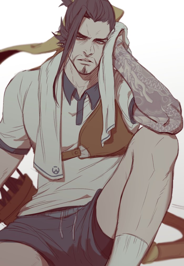 Hanzo Shimada. 羿 (@dragonsoularrow) on Twitter photo 