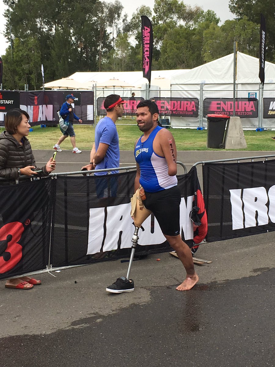 Ironman 70.3 turned on some fast conditions, however my favourite moment had nothing to do with the pros. #AnythingIsPossible #IM703WestSyd