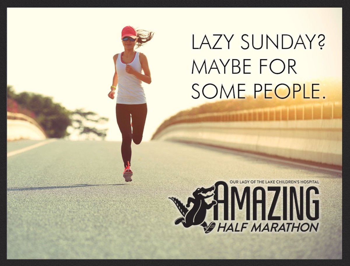 AmazingHalfRun's tweet photo. Lazy Sunday? Nah.
#SundayRunner #LongRunSunday #RunAmazing https://t.co/eKUG3AilDU