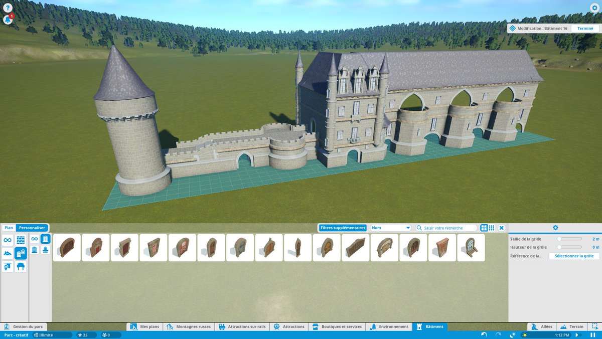 Vandwyn's tweet photo. Ca prend forme doucement ! pour une première tentative :) #planetcoaster https://t.co/wCLcnpuyys