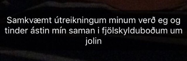 Ónefnd vinkona og leitin að jólakæró