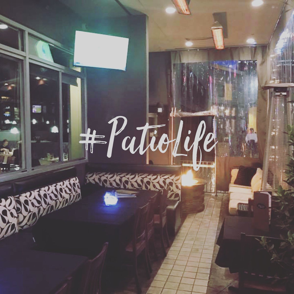 riptidesushi's tweet photo. Rainy days in SoCal doesn't hold back our #weekend party! #SundayFunday is rolling! Reservations encouraged for tonight. #patiolife https://t.co/CHrh8ExcnN