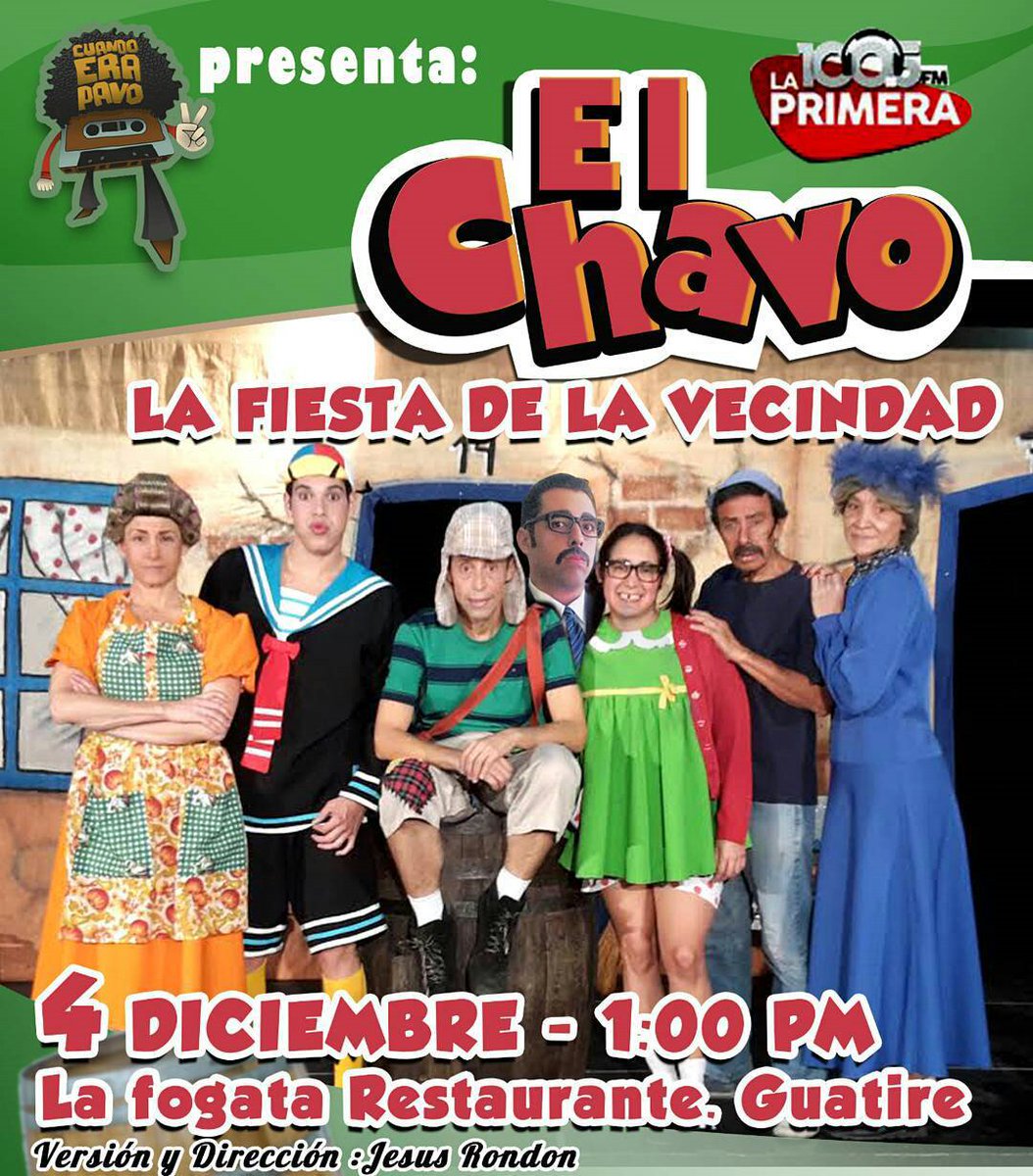cuandoerapavo's tweet photo. ¿Quienes vienen el domingo? @vilachapa los invita https://t.co/ygGOZexgH8 #Guarenas #Guatire @czurkos https://t.co/wqe08eqgh8