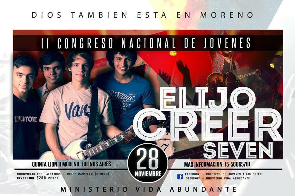 oficial_Seven's tweet photo. Nos vemos mañana en el congreso @ElijoCreer 👊🏻

Quinta Lion, Moreno

#UltimasDelAño 
#SeVieneLaPresentacionOficial https://t.co/aJkcnpIefD