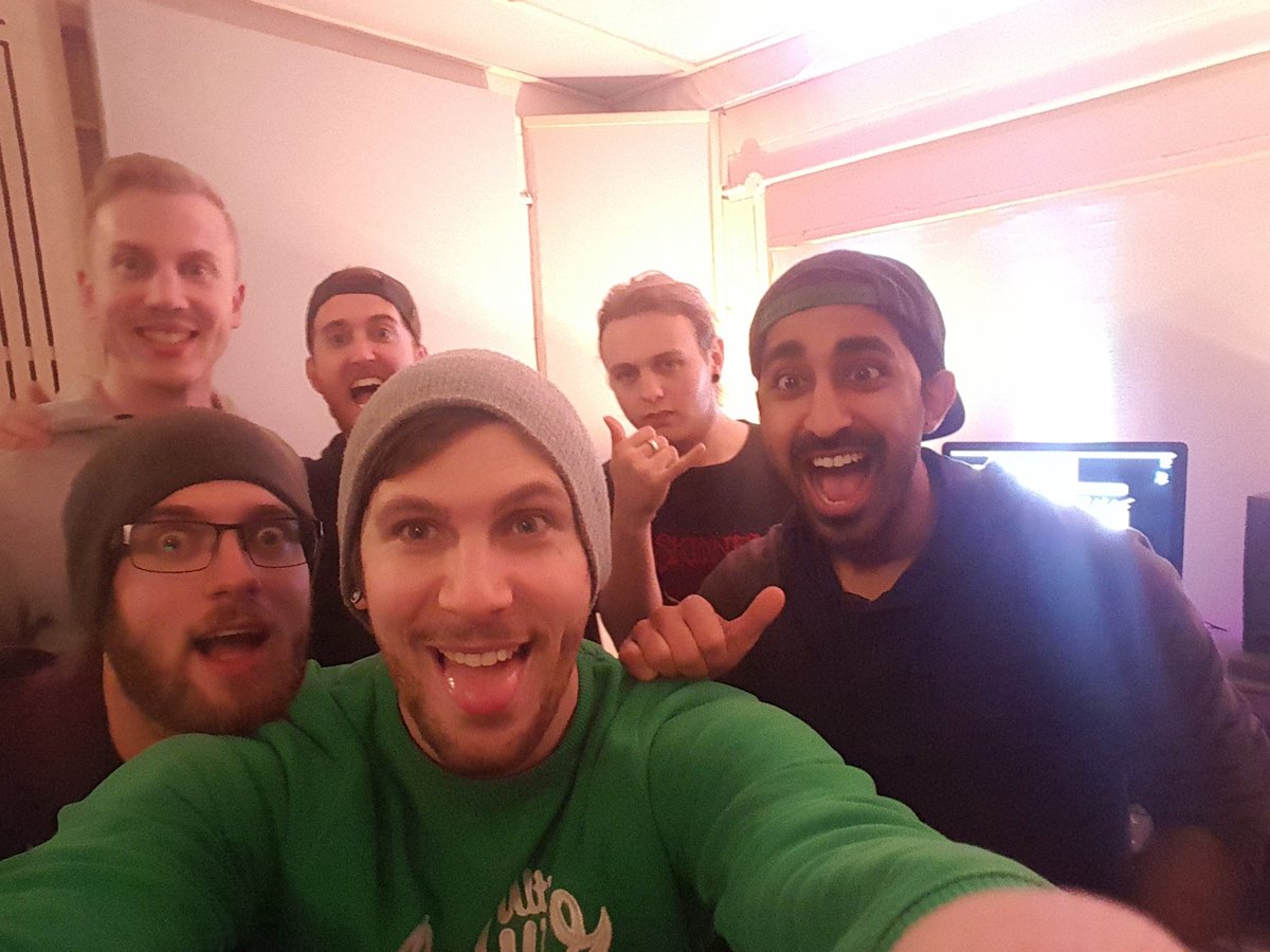 Love these boys #bandlife #metalcore #recording <a href="/edenfallsuk/">Edenfalls</a> cracking weekend finishing off the new EP