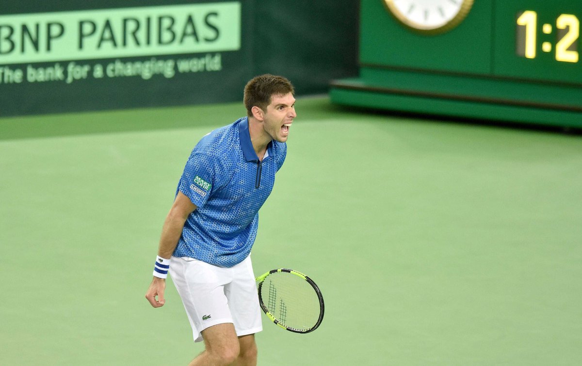 sabatinigabyok's tweet photo. Gigante @FedeDelbonis !!! Que felicidad nos regalaste!!! 😭😭❤️❤️👊👊👏👏👏#CopaDavis #DavisCupFinal #CROARG🇦🇷🎾 https://t.co/2YnmZAahid