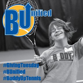 BuddyUpforLife's tweet photo. Show that you give as good as you get on11/29 and support #BuddyUpTennis on #GivingTuesday. https://t.co/9ZXPDRz7rU #BUnified https://t.co/MYeNj4jZUj