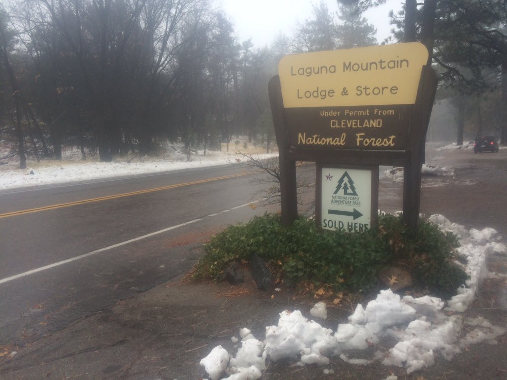 MLNBCSD7's tweet photo. What's this white stuff? #nbc7 https://t.co/CuccKSDWco