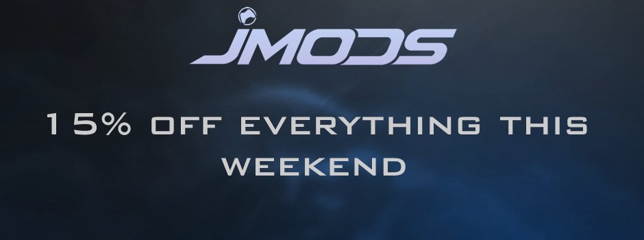 Only a few hours left to get 15% off ANYTHING from jmods.co.uk