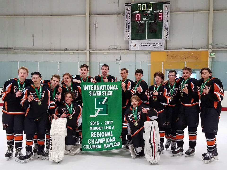AAPMLLC's tweet photo. @PhantomsYouth Midget 16A National wins Silver Stick!!!! Congrats boys!!!! #canada https://t.co/qVgjH0woPm