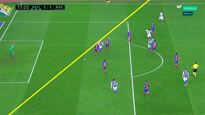 menezrm's tweet photo. Fuera de juego claro. https://t.co/yk6KKZF1UR
