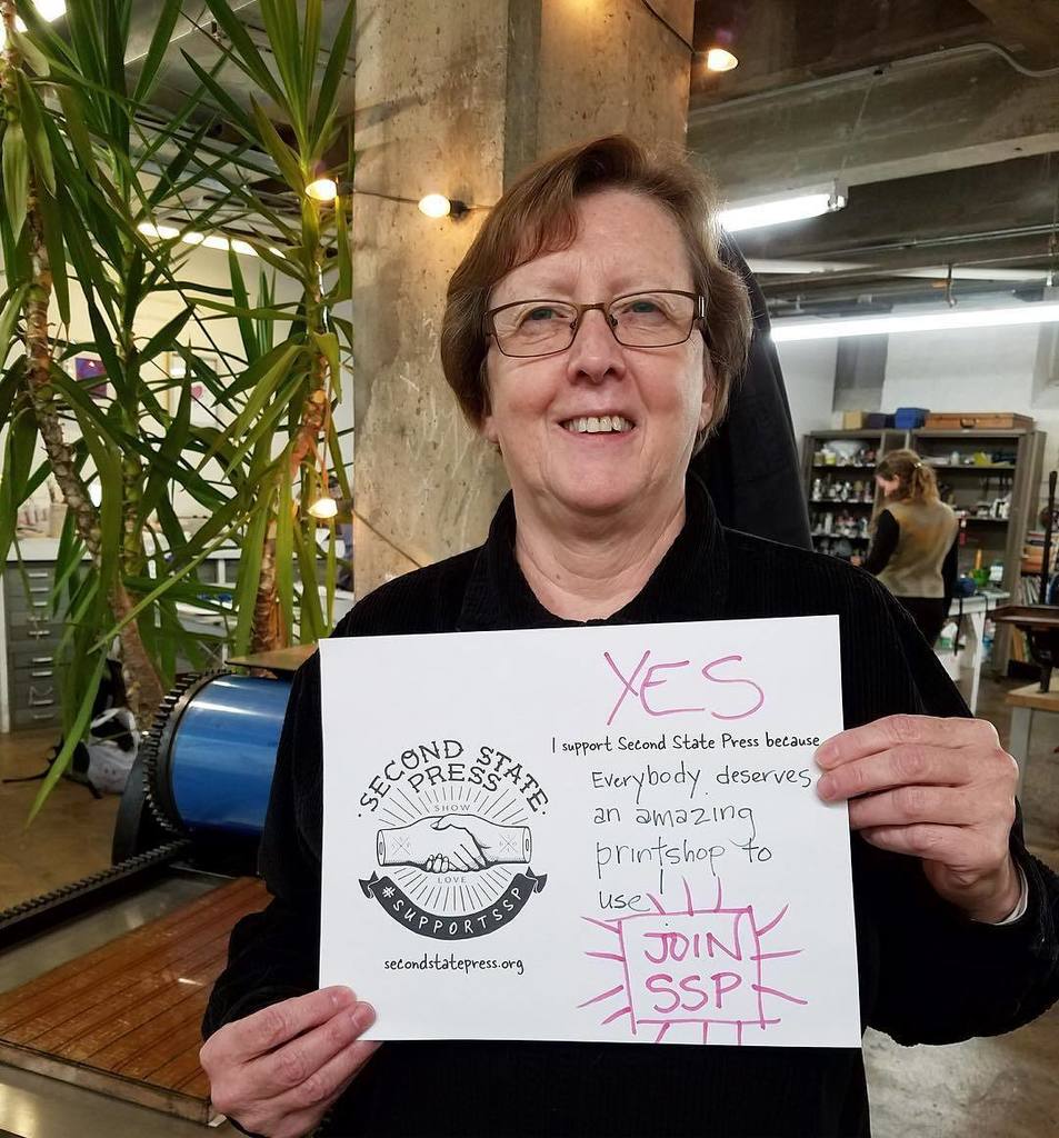2ndStatePress's tweet photo. Only two more days until #givingtuesday! Join Mary Phelan in telling us why you #supportSS… https://t.co/qruHotHudy https://t.co/XMcQRBlIEd