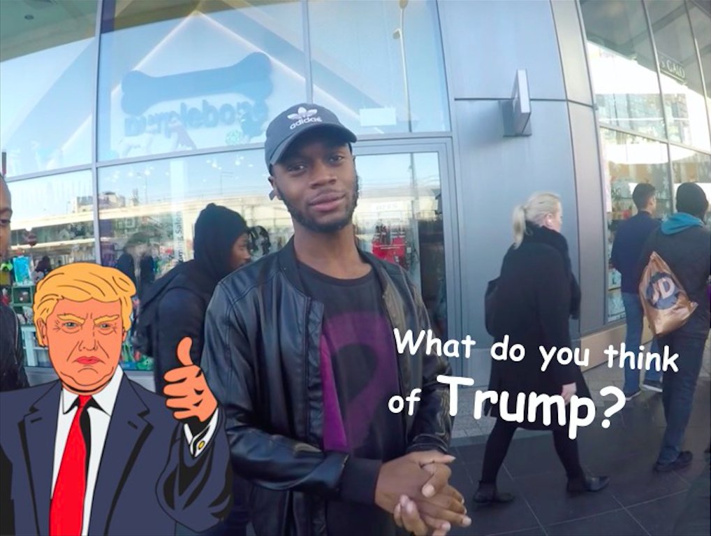 TheHowToGuys's tweet image. Trump is "arrogant", "evil", "different" and "self-obsessed"! People react to Trump #Trump #OneWord youtube.com/watch?v=euFlY5…