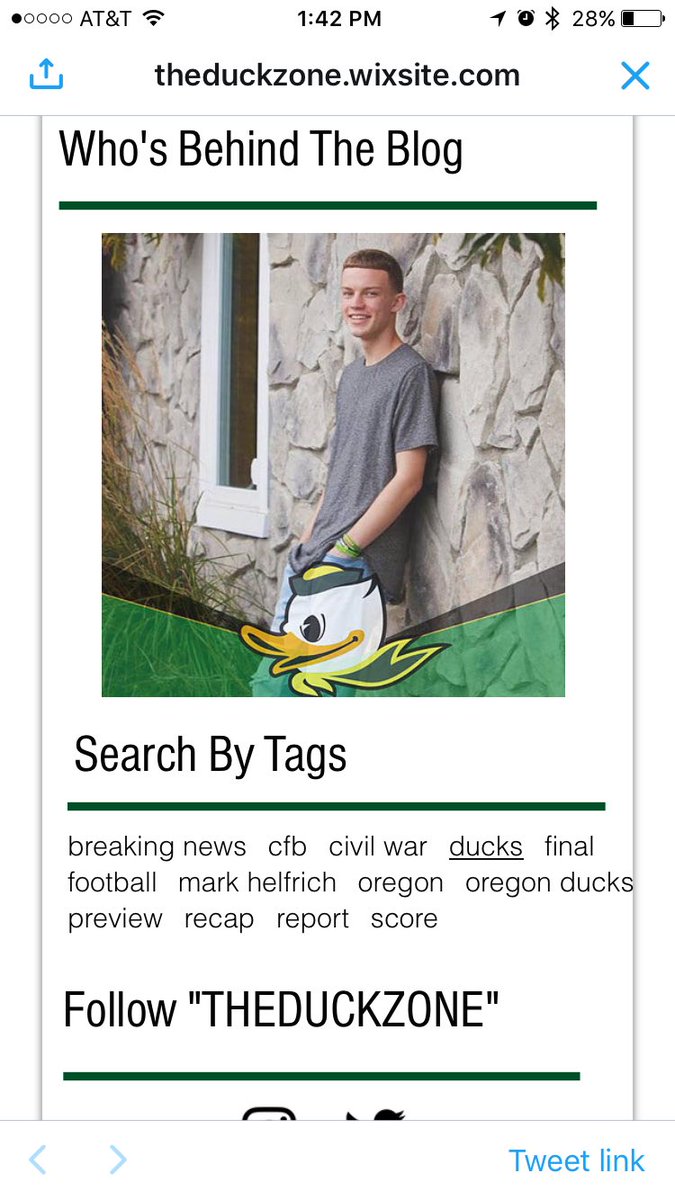 ThatJasonYoung's tweet photo. It's ok that @OmegaTrey blocked me. Sorry for making fun of your #DuckZone https://t.co/n4xtAetsWP