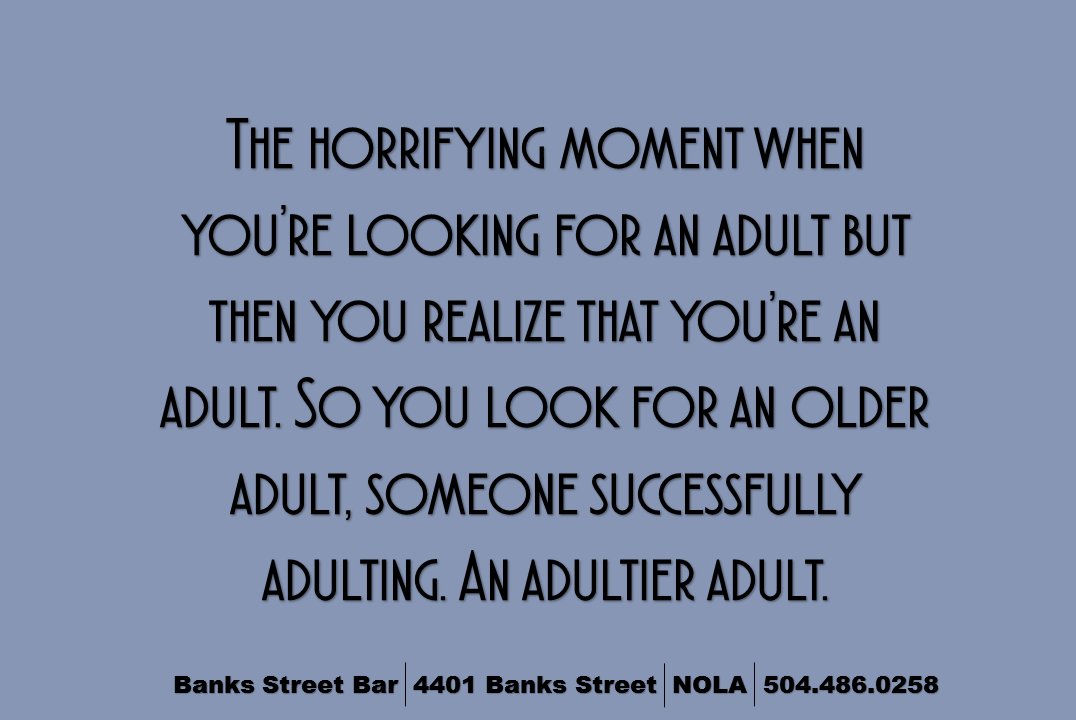 banksstbar's tweet photo. Adulting is hard! https://t.co/H30gEh1wBb