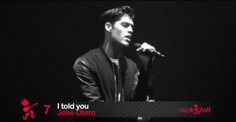 Segunda entrada en la #listaclickers esta noche: @Thejoshmusic90 y su temazo "I told you" directo al #7.