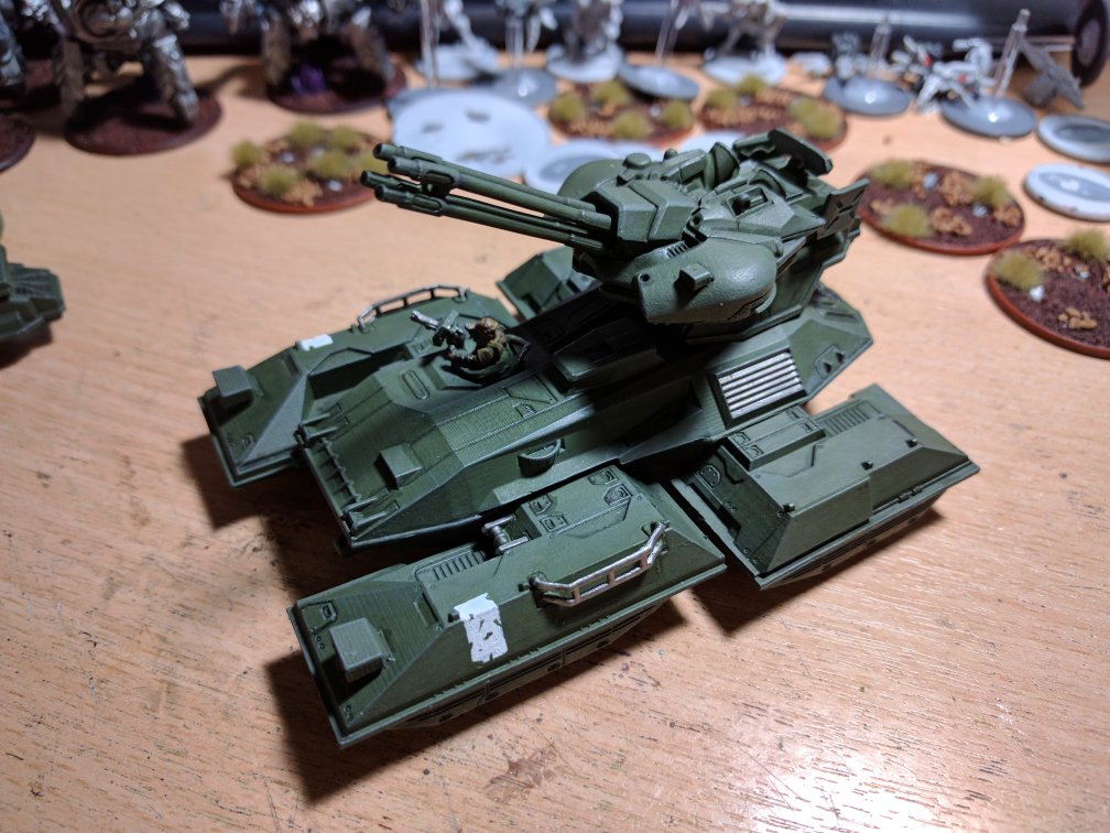 CThiefUK's tweet photo. Painted up my Scorpion for #HaloGroundCommand https://t.co/DPsxCshI71