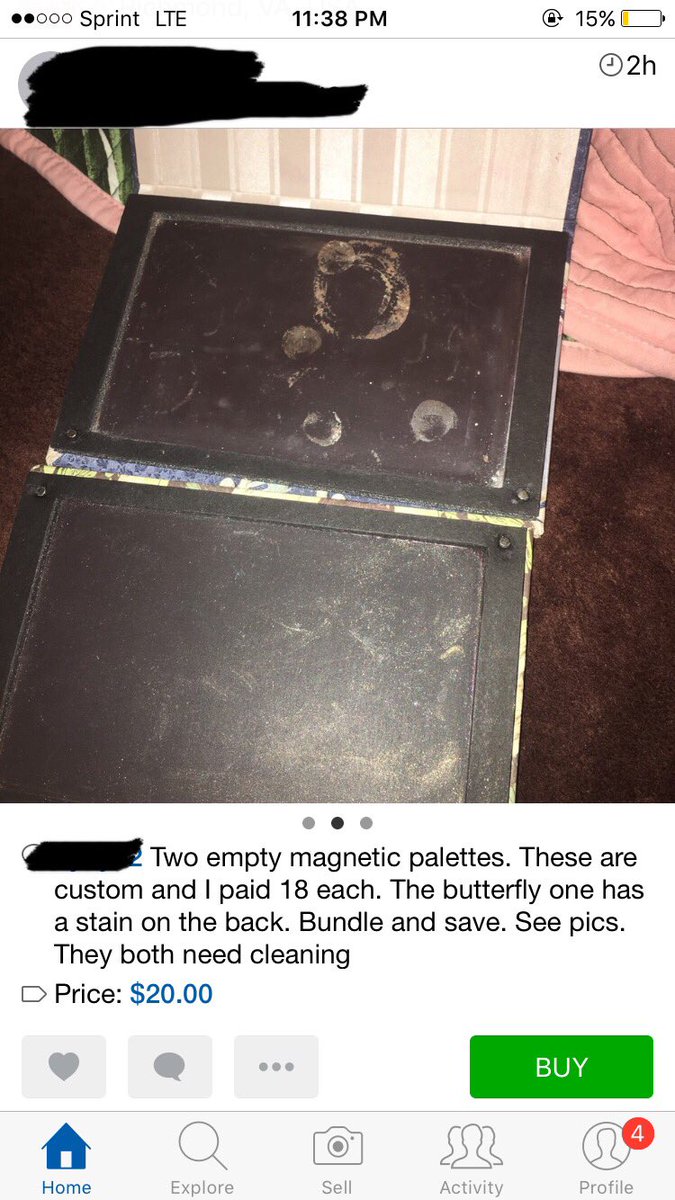 Dumb Depop Listings tweet media