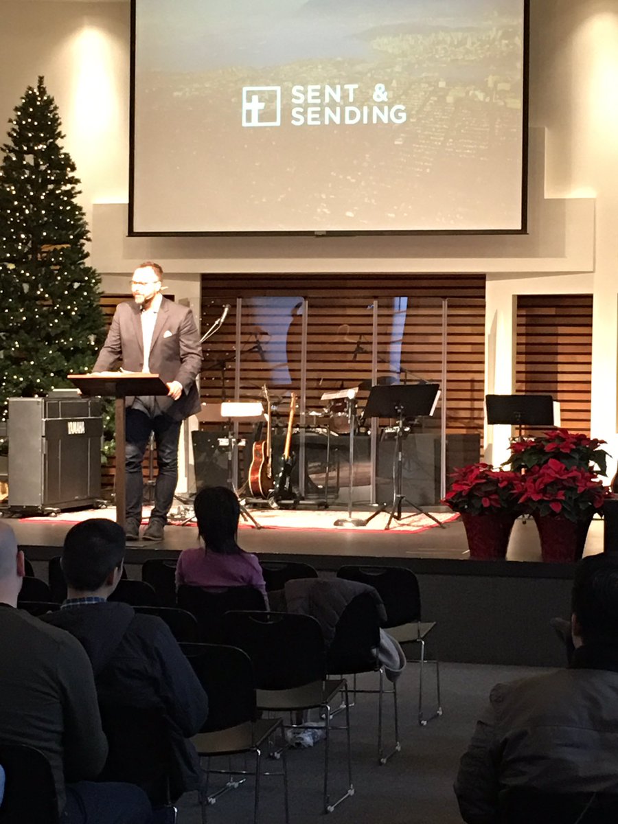 DaveOLittle's tweet photo. Brett announcing Christ City Church Kitsilano! Vancouver is going to have a new sweet partnership in the gospel. https://t.co/wM2z30vYtr