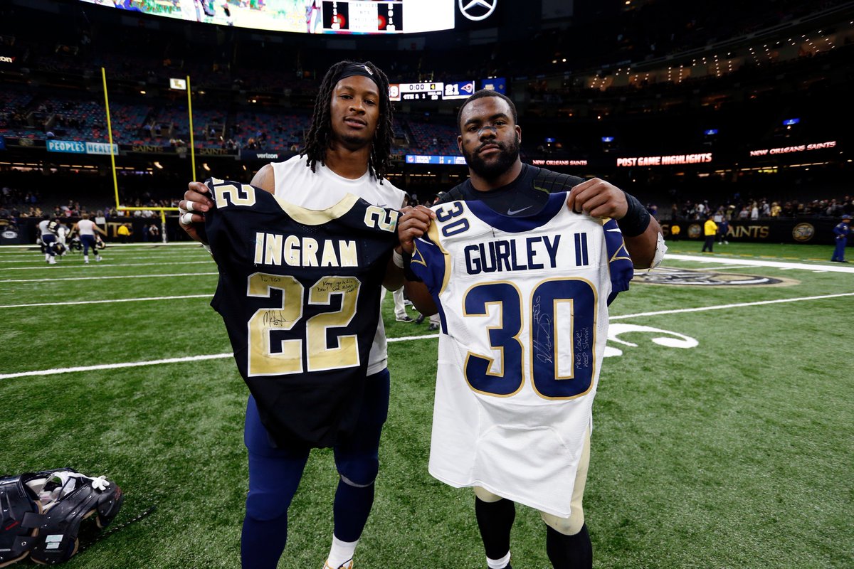 todd gurley jersey swap