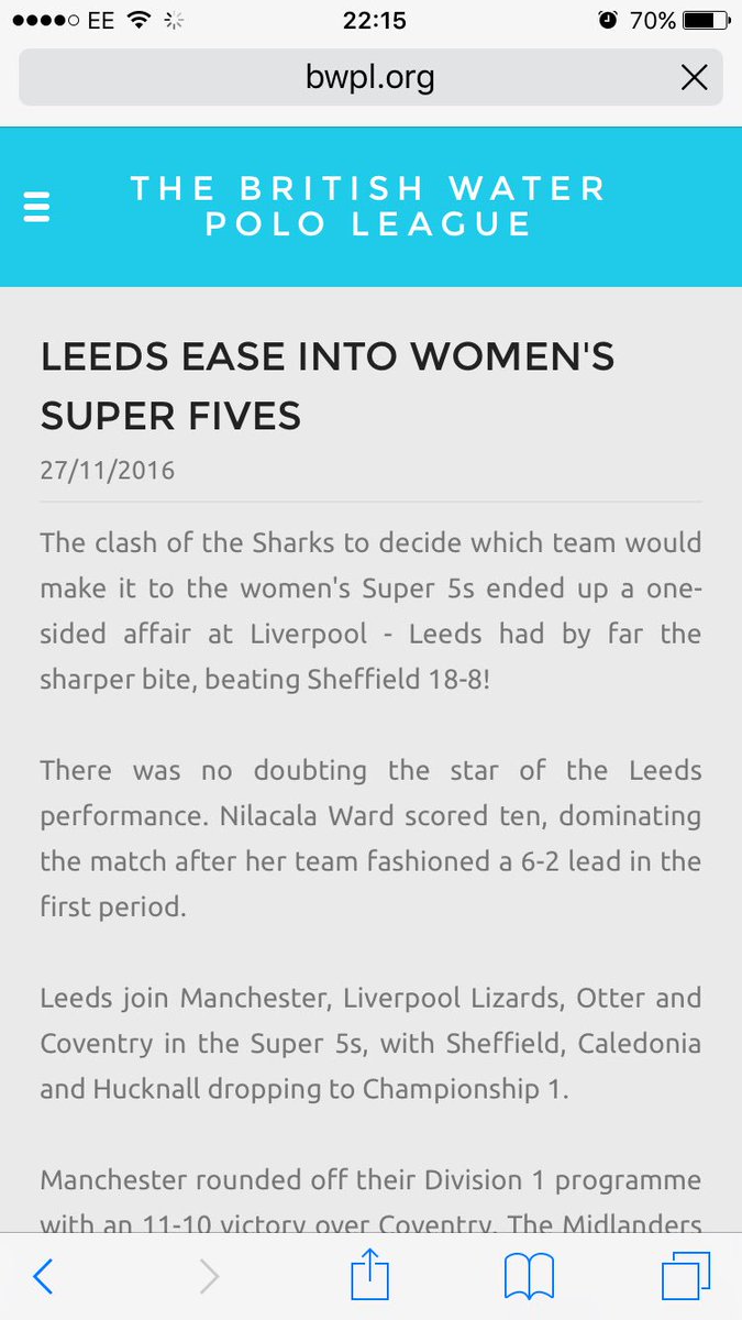 Well done Sharks!! <a href="/BWPL_org/">BWPL</a>