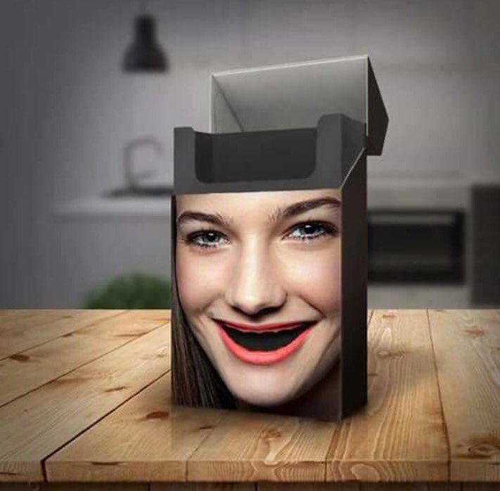 AliceVachet's tweet photo. [#Design] Un #packaging créatif pour dissuader de fumer ! #AntiTabac https://t.co/a2xdTRPDUH
