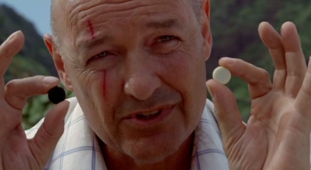 ToRemindLost's tweet photo. #lost #ToRemind Two players. Two sides. One is LIGHT. One is DARK. -locke https://t.co/iMy1frneC6
