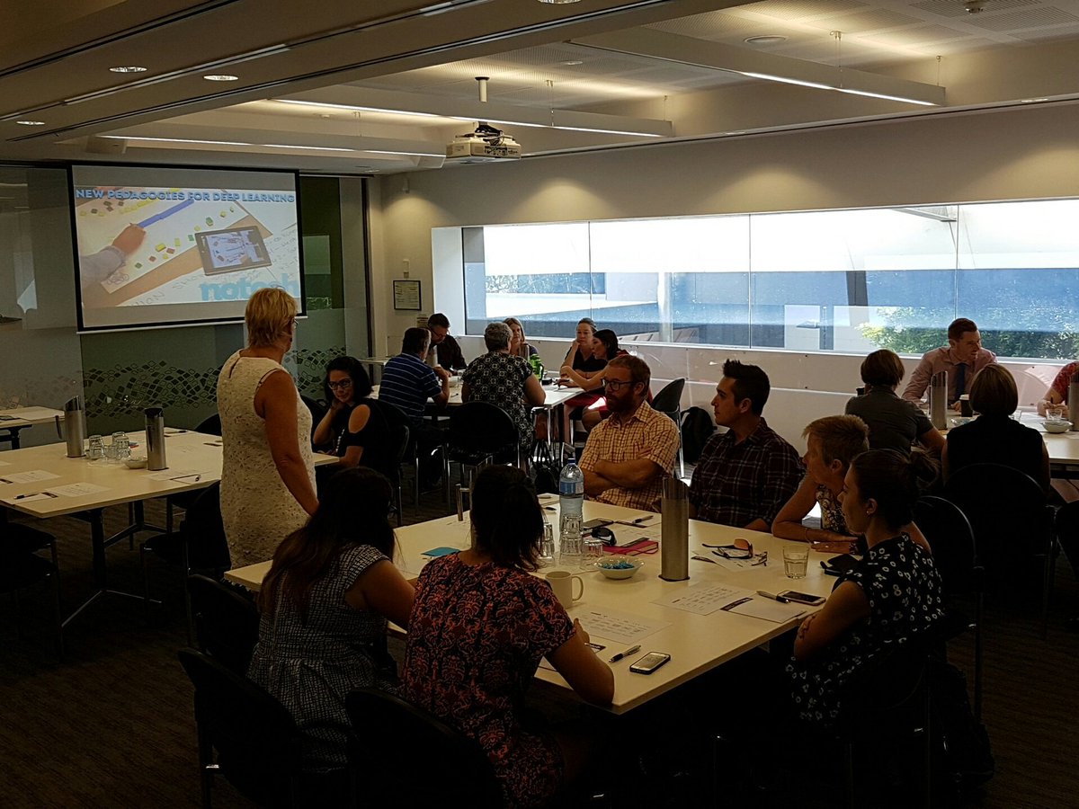 hamishcurry's tweet photo. Ready to kick off phase 2 of widening the work Queensland schools are doing on Deep Learning #QLDNPDL https://t.co/CiyTJAuLaY