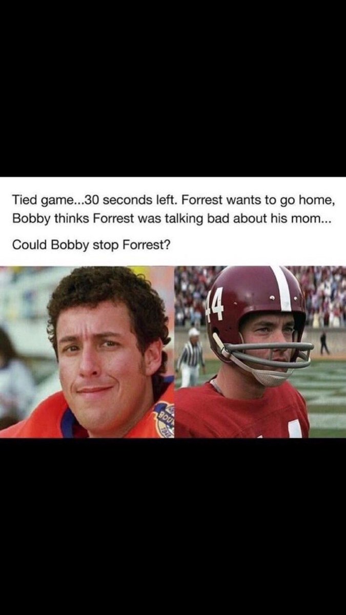 WorIdStarComedy's tweet photo. Rt for Bobby 
Like for Forrest https://t.co/P5x3vfNPhc