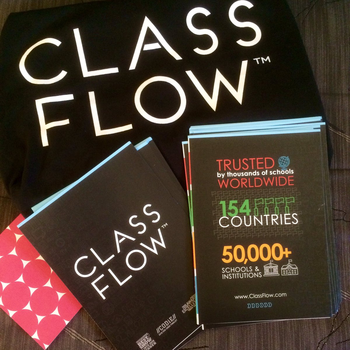 000Dave's tweet photo. Very excited to share @ClassFlow with teachers during #TIES16! @TIESeducation #ClassFlowLove #ClassFlowAmbassador https://t.co/jfrVMSYrVv