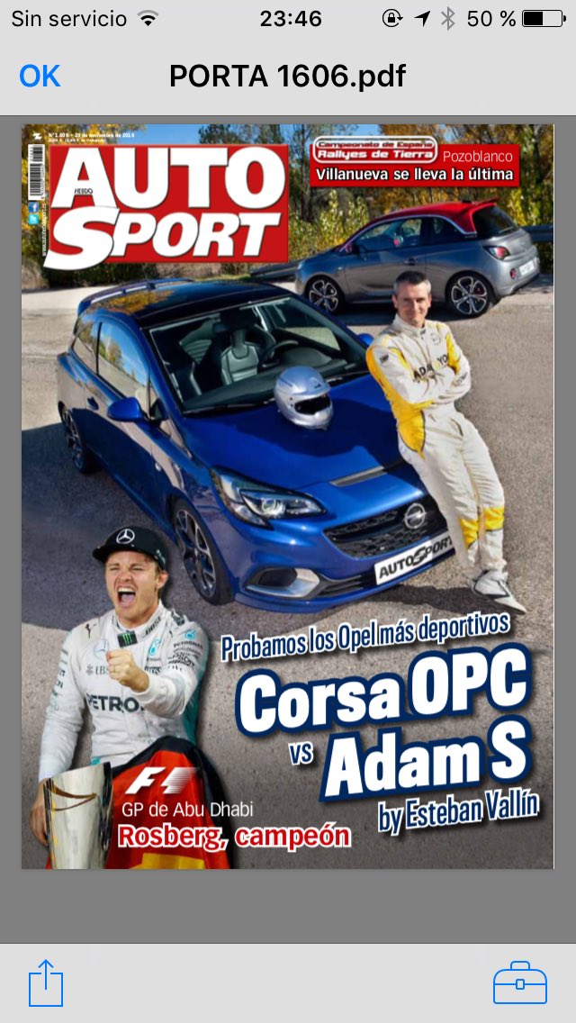 NeoMotor's tweet photo. Y el martes en Tu kiosco más @RedOpelMsport @Opel_Spain @MBenzEspana 🏁🚗✈️🔝🏃🏿 https://t.co/uut2b1YeHz